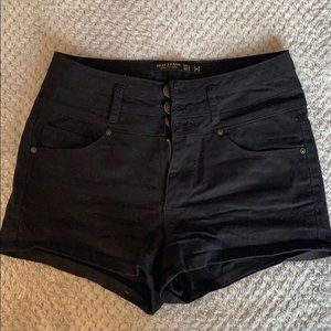 Black shorts